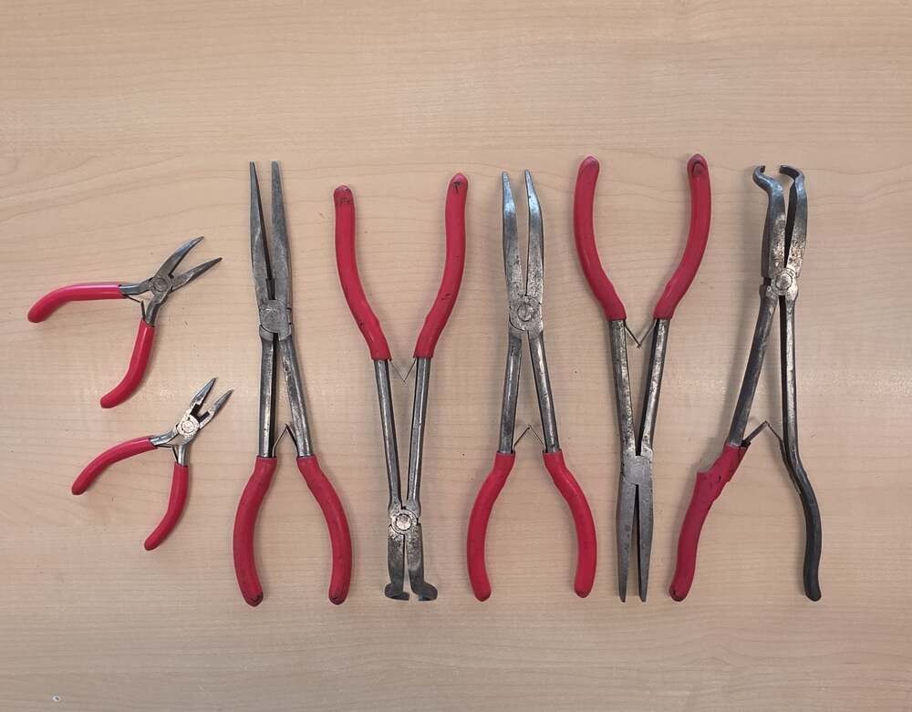 Mac Tools Long/Short Reach Pliers 7 Piece Set - Picture 2 of 16